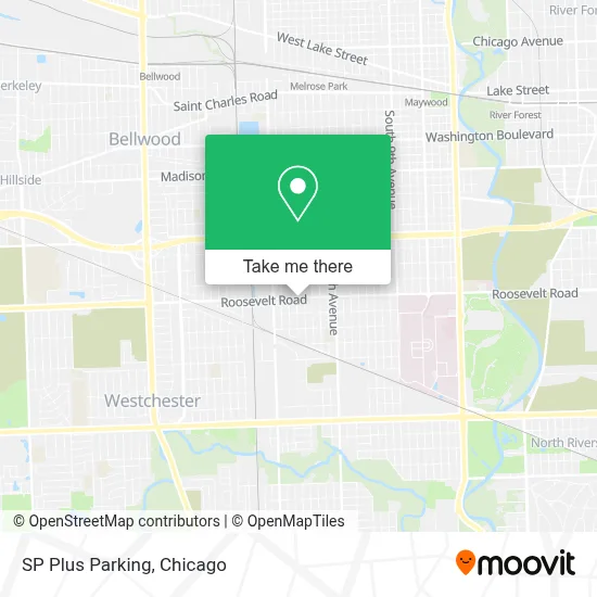 SP Plus Parking map