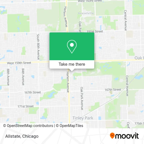 Allstate map