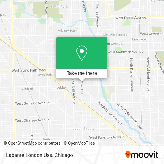 Labante London Usa map