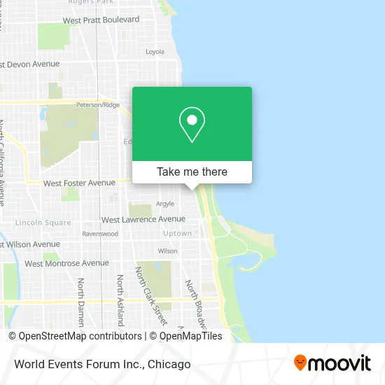 World Events Forum Inc. map
