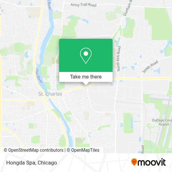 Hongda Spa map