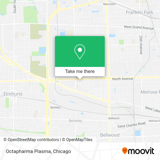 Octapharma Plasma map