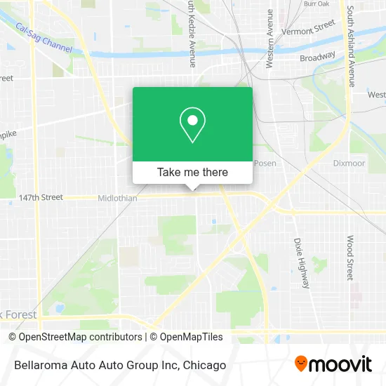 Bellaroma Auto Auto Group Inc map