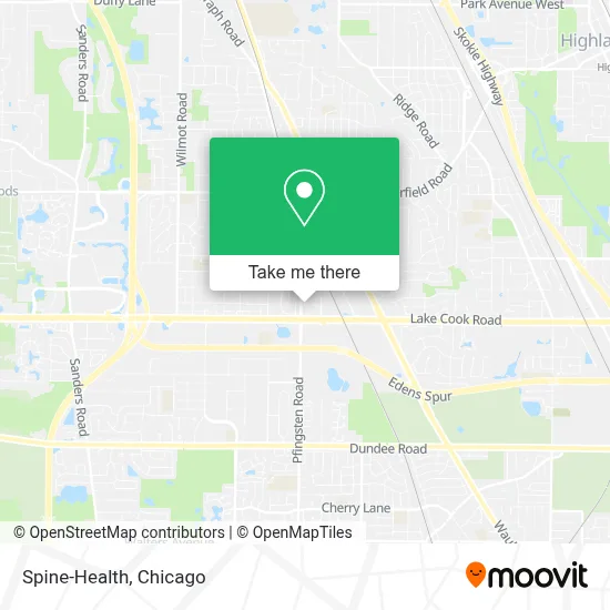 Spine-Health map
