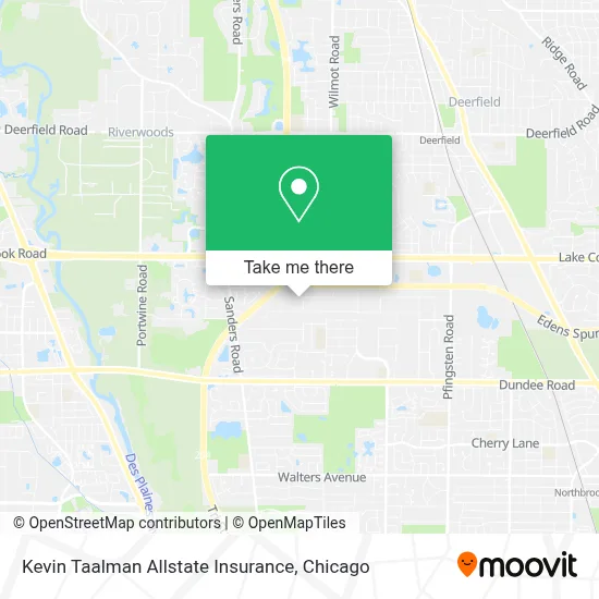 Kevin Taalman Allstate Insurance map