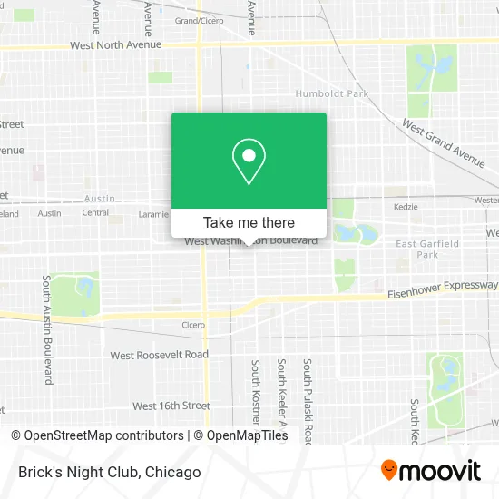 Brick's Night Club map