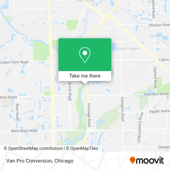 Van Pro Conversion map
