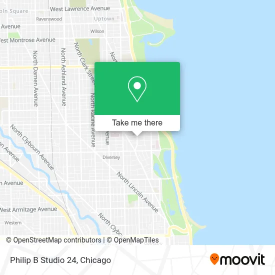 Philip B Studio 24 map