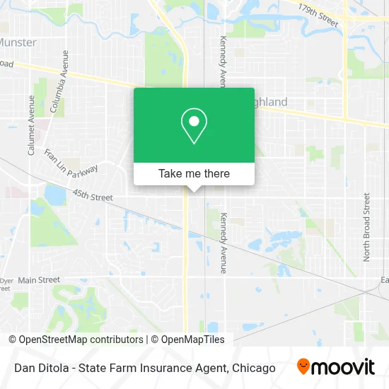 Dan Ditola - State Farm Insurance Agent map