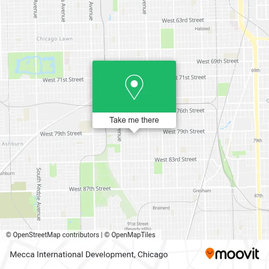 Mecca International Development map