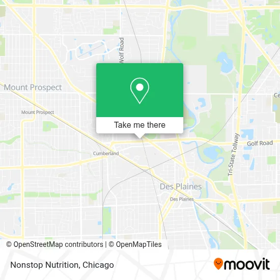 Nonstop Nutrition map