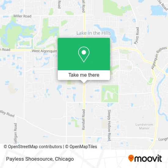 Payless Shoesource map