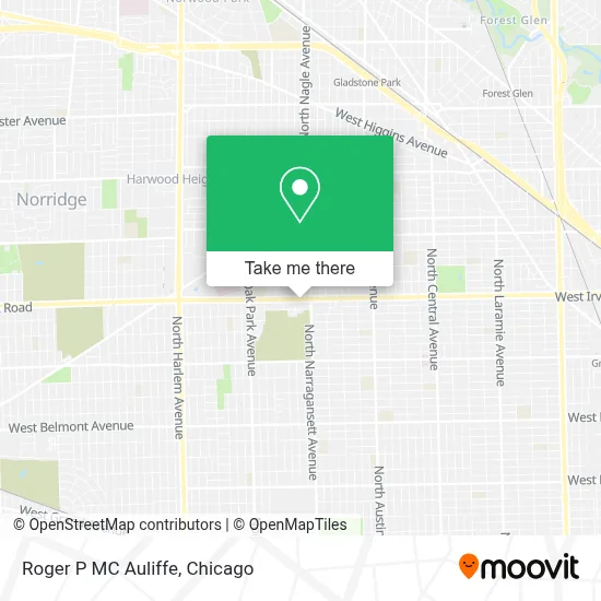 Roger P MC Auliffe map