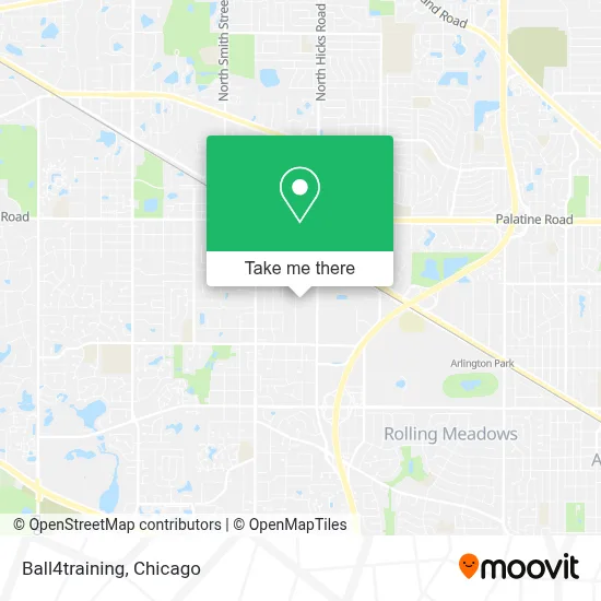 Ball4training map