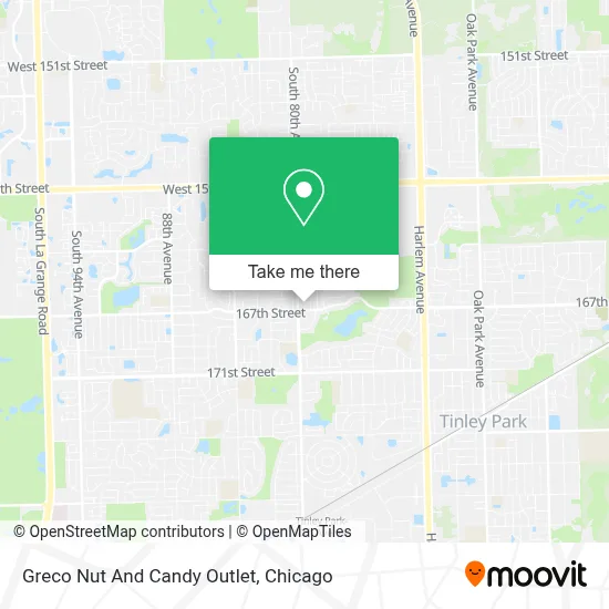 Greco Nut And Candy Outlet map