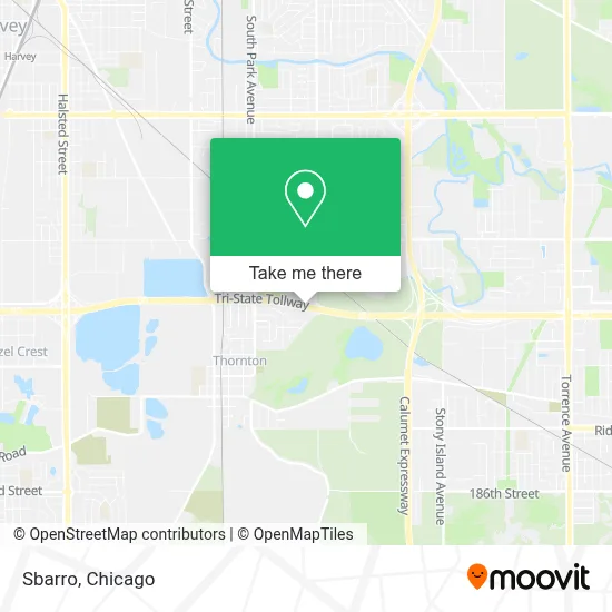 Sbarro map