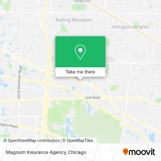 Magnum Insurance Agency map