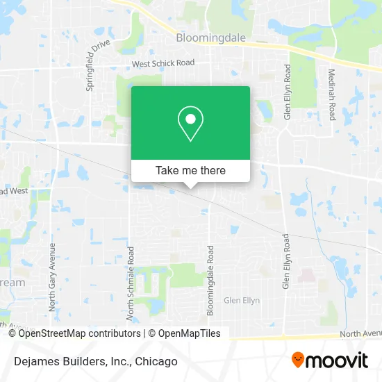 Dejames Builders, Inc. map