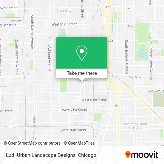 Lud -Urban Landscape Designs map