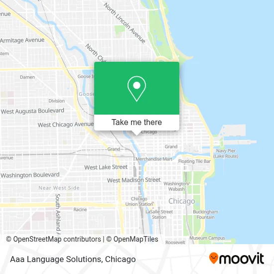 Aaa Language Solutions map