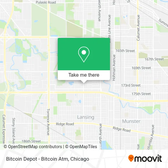 Bitcoin Depot - Bitcoin Atm map