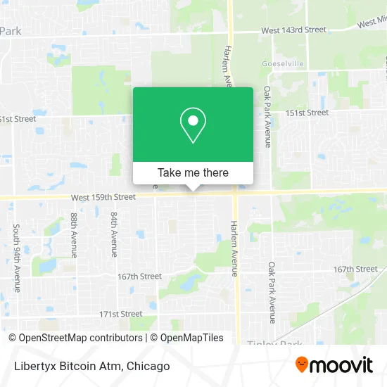 Libertyx Bitcoin Atm map