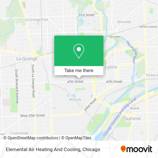 Elemental Air Heating And Cooling map