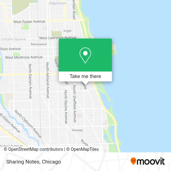 Sharing Notes map