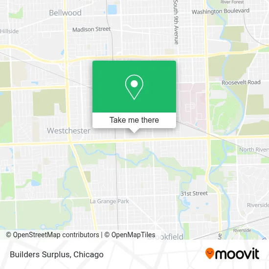 Builders Surplus map