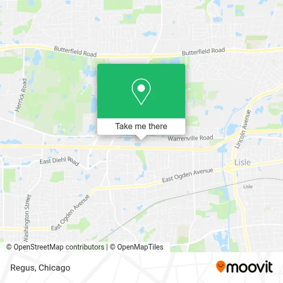 Regus map