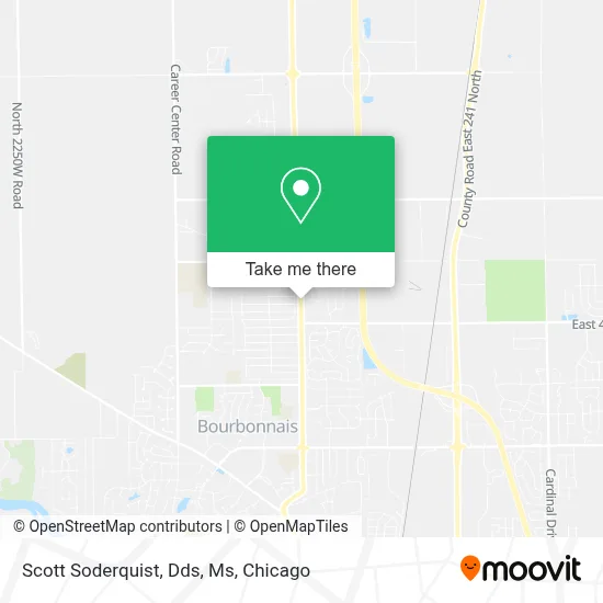 Scott Soderquist, Dds, Ms map