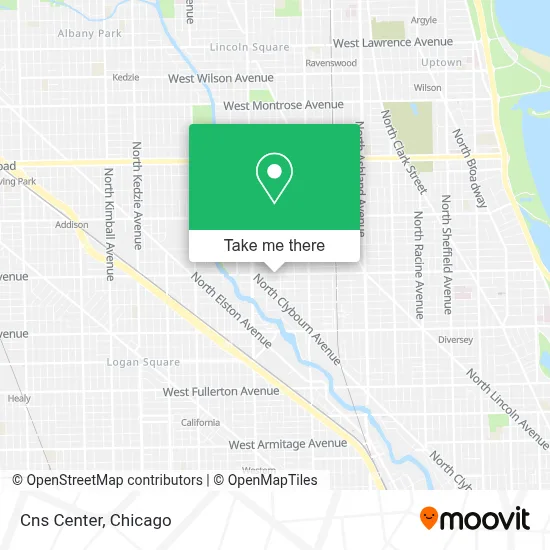 Cns Center map
