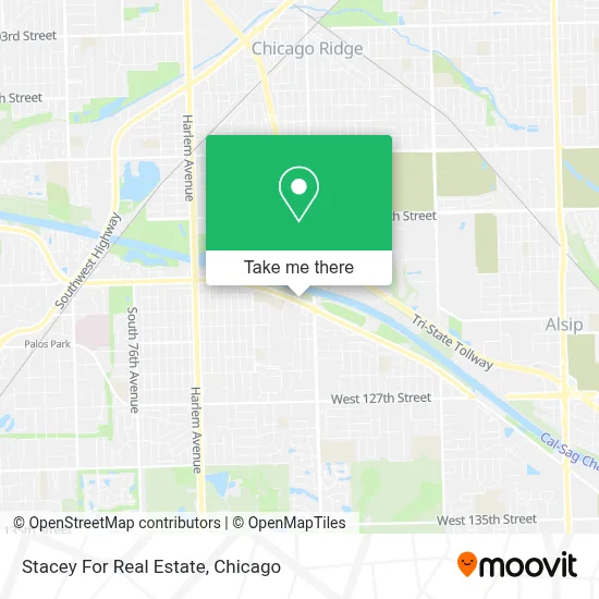 Stacey For Real Estate map