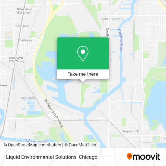 Liquid Environmental Solutions map