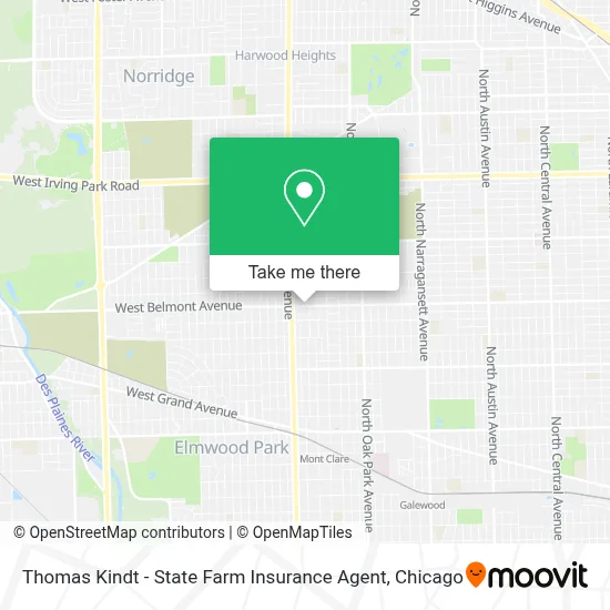 Thomas Kindt - State Farm Insurance Agent map