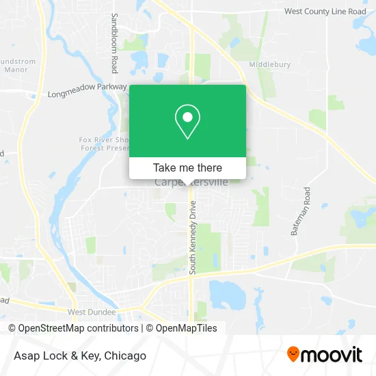 Asap Lock & Key map