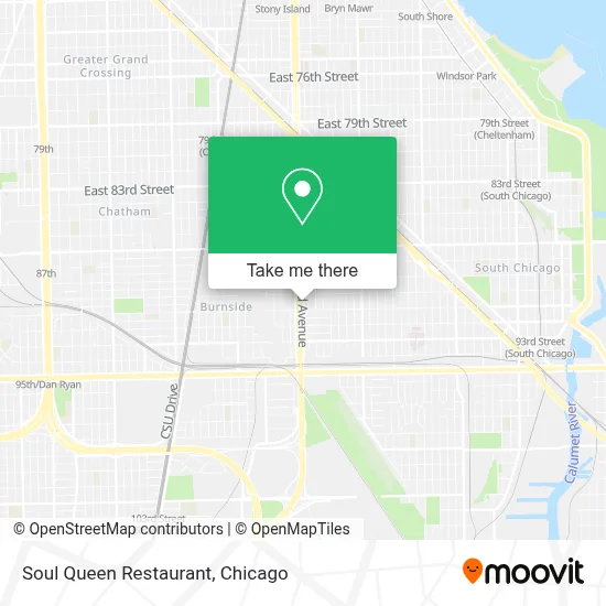 Soul Queen Restaurant map