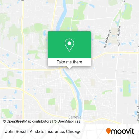 John Bosch: Allstate Insurance map