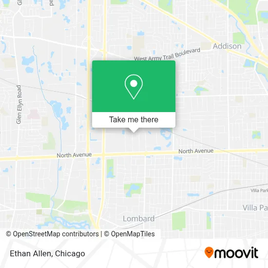 Ethan Allen map