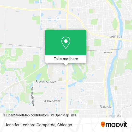 Jennifer Leonard-Comperda map