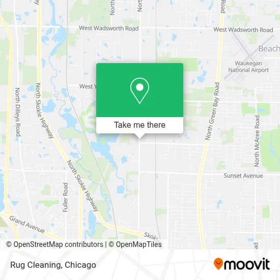 Rug Cleaning map
