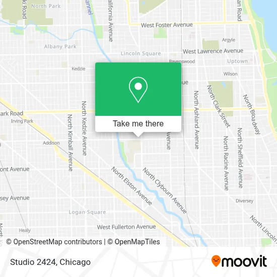 Studio 2424 map