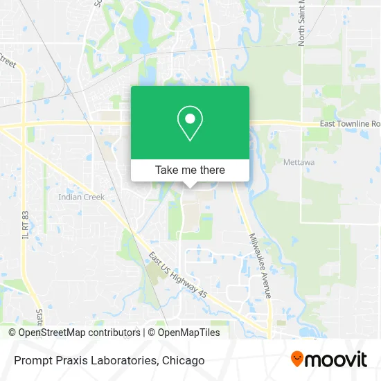 Prompt Praxis Laboratories map
