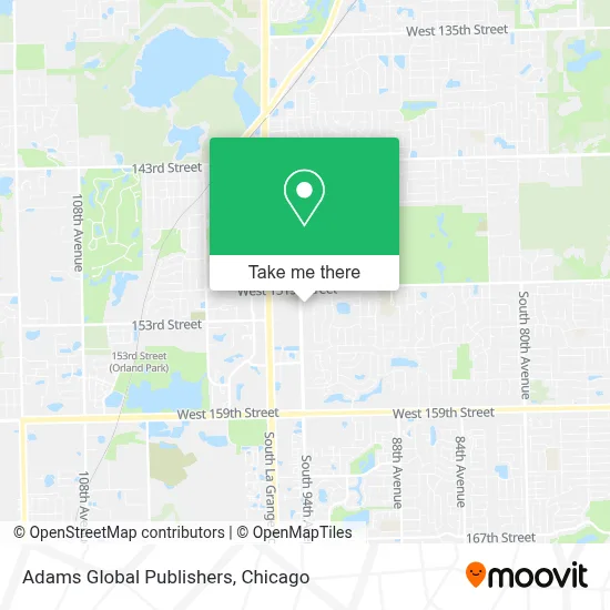 Adams Global Publishers map