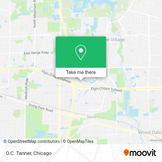 O.C. Tanner map
