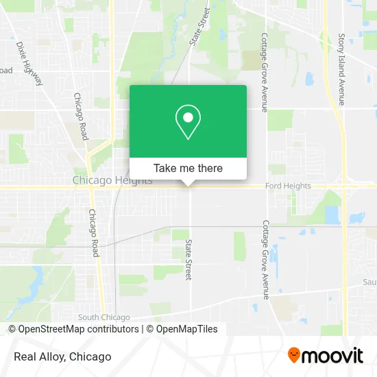 Real Alloy map