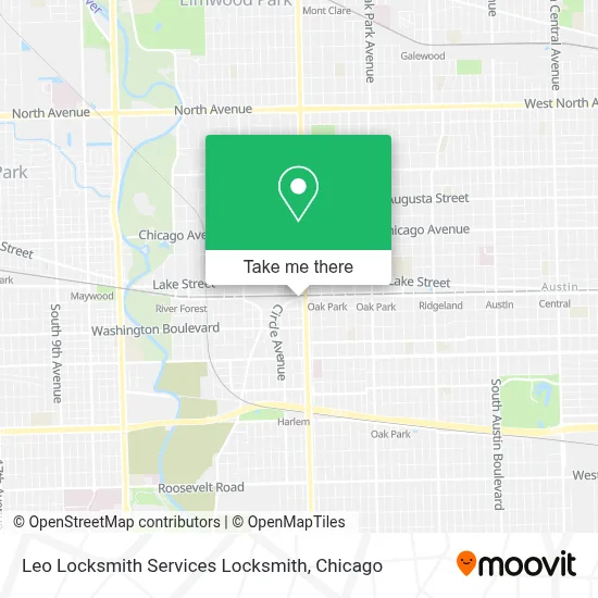 Leo Locksmith Services Locksmith map