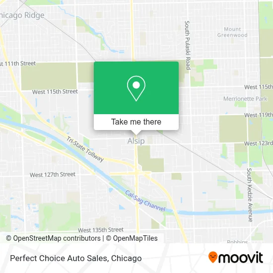 Perfect Choice Auto Sales map