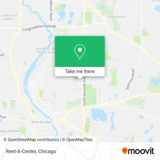 Rent-A-Center map