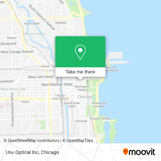 Usv Optical Inc map